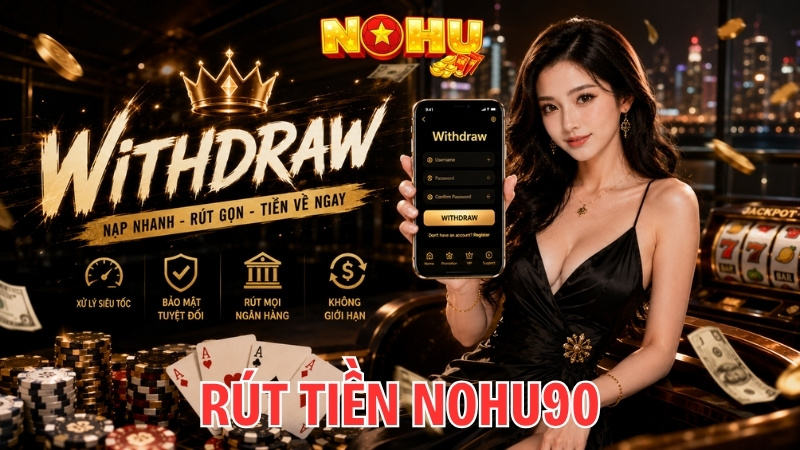 Hướng dẫn rút tiền Nohu90